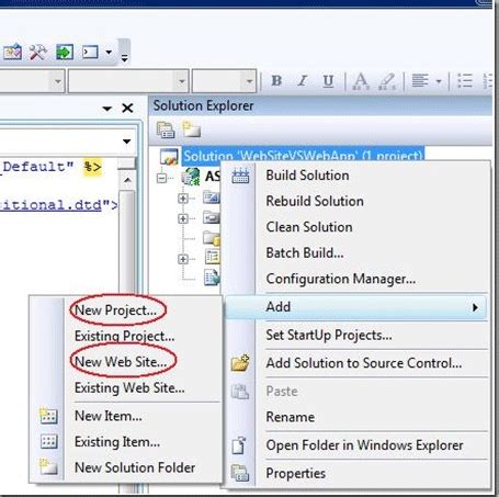 This allows websites to store significant amounts of data offline, and as a result function similar to a native application. ASP.NET Website vs Web Application project