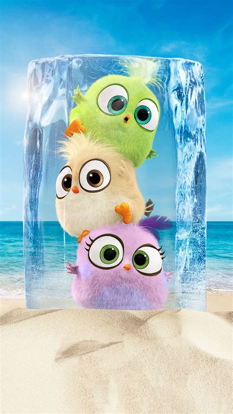 Hatchlings In The Angry Birds Movie 2 In 1080x1920 Resolution Cute