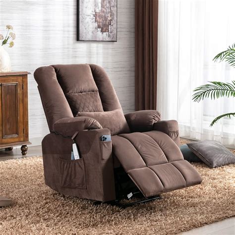 buy samery power recliner chair with massage and heat electric reclining ergonomic lounge sofa