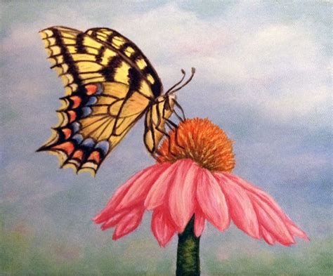 Pin By Stephanie Vinson On Art Ideas Butterfly Painting Painting