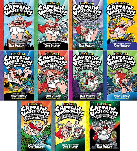 Captain Underpants Books 1 12 Complete Full Color Collection By Dav Pilkey Goodreads