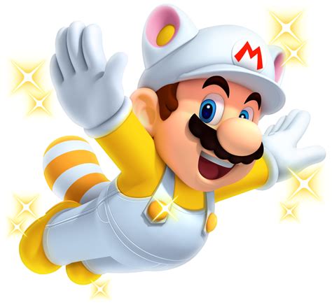 White Raccoon Mario Super Mario Wiki The Mario Encyclopedia