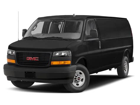 Onyx Black 2020 Gmc Savana Cargo Van New Cargo Van For Sale In