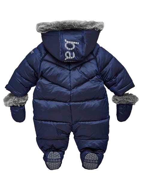Baby Boys Padded Down Snowsuit Blue Ted Baker Baby Baby Boy