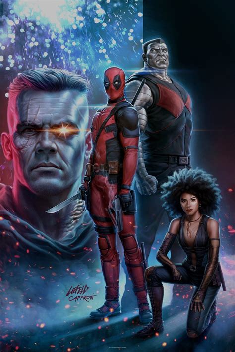Deadpool 2 Poster Art By Rob Liefeld Rcomicbooks