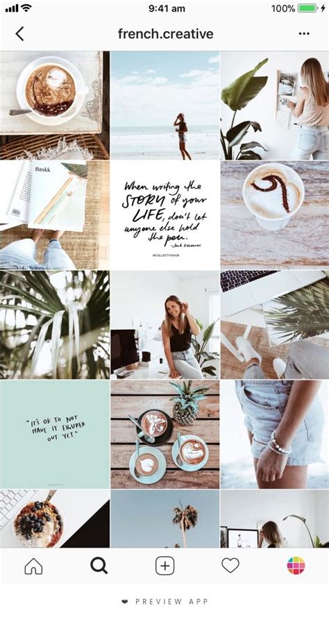11 simple tips that will instantly improve your instagram feed instagram theme feed instagram