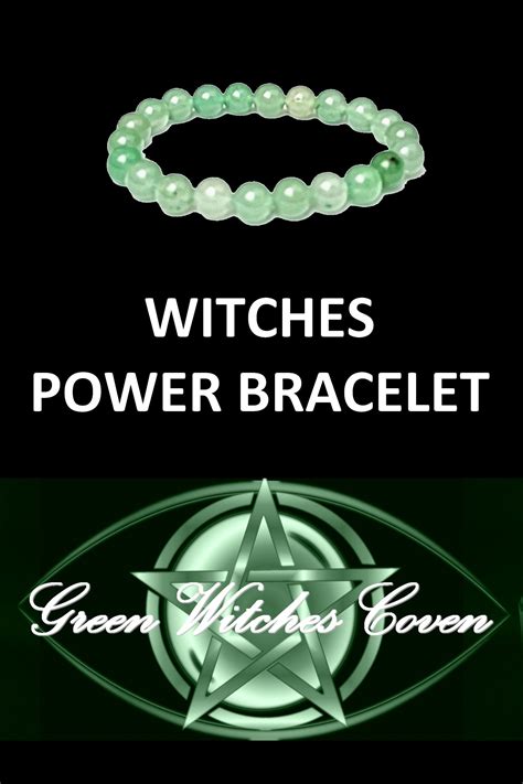 Power Bracelet Attracting Good Luck And Money | Coven, Witch ...