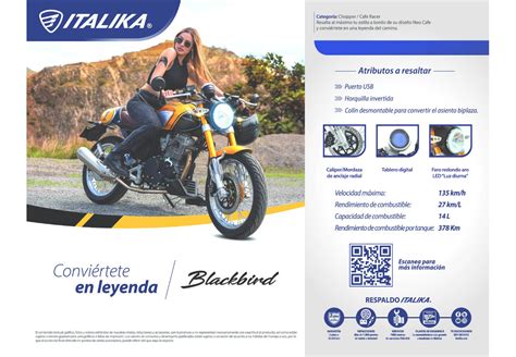 Italika Presenta En Expo Moto La Nueva Blackbird Una Moto Que Será