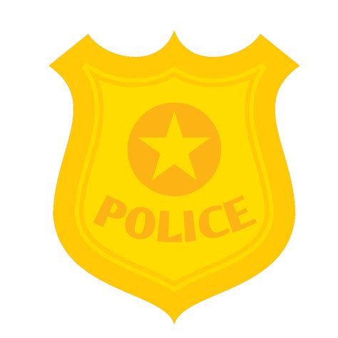 Полицейский значок Png