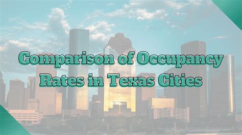 Comparison Of Occupancy Rates In Texas Cities Airbtics Airbnb Analytics