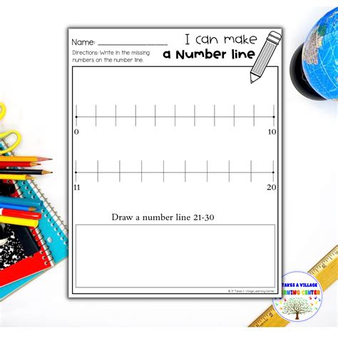 2nd Grade Number Line Addition And Subtraction Worksheets Made By