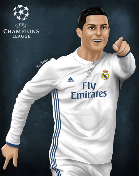Cristiano Ronaldo Ucl By Isaactiapa On Deviantart