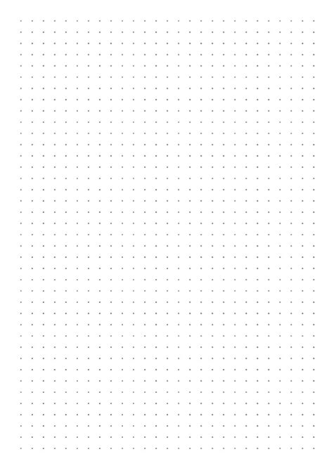 Printable Dot Grid Paper With 5 Mm Spacing Pdf Download Bullet