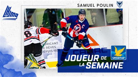 Joueur De La Semaine Ultramar Samuel Poulin 3 Février 2020