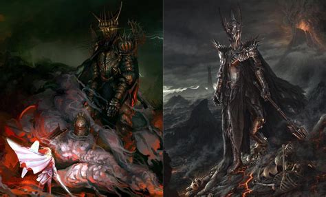 Estas Son Las Diferencias Entre Morgoth Y Sauron En Los Anillos De