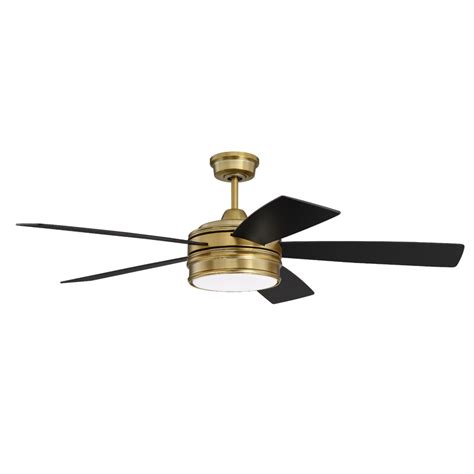 Looking for a ceiling fan with remote control? 52" 5 - Blade LED Standard Ceiling Fan with Remote Control ...