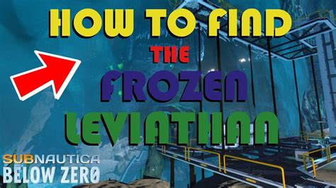 Subnautica Below Zero How To Find The Frozen Leviathan Youtube