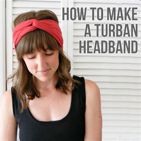 How To Make A Turban Headband Shrimp Salad Circus