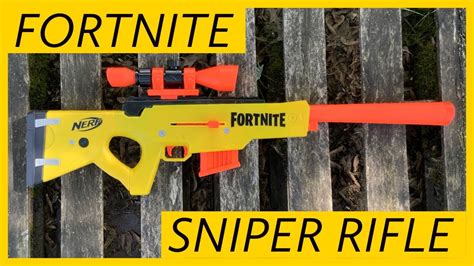 Nerf Fortnite Sniper Rifle Basr L Review Youtube
