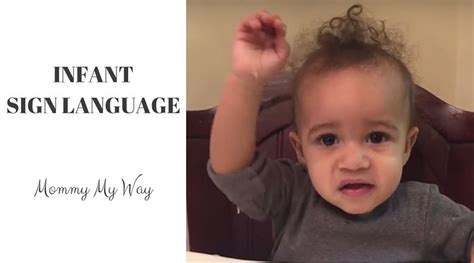 Infant Sign Language Babys First Words Baby Sign Language Babies