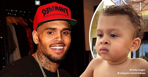 Chris Browns Son Aeko Captures Hearts With His Cute Facial Expressions