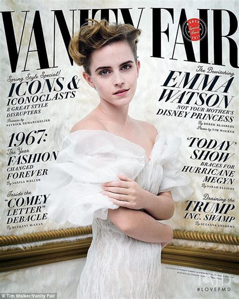 Cover Of Vanity Fair Uk With Emma Watson March 2017 Id41878