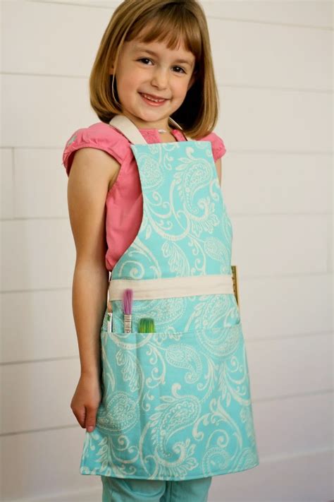 Childs Apron Pattern Available For Pdf Download Tidbits