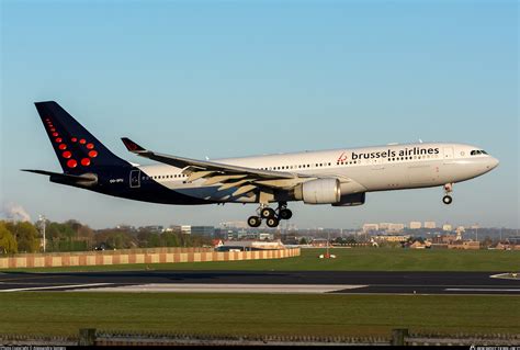 Oo Sfu Brussels Airlines Airbus A330 223 Photo By Alessandro Somers
