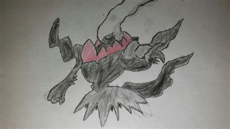 My Darkrai Drawing Pokémon Amino
