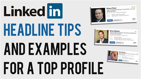 Linkedin Headline Tips And Examples 2013 How To Write A Great