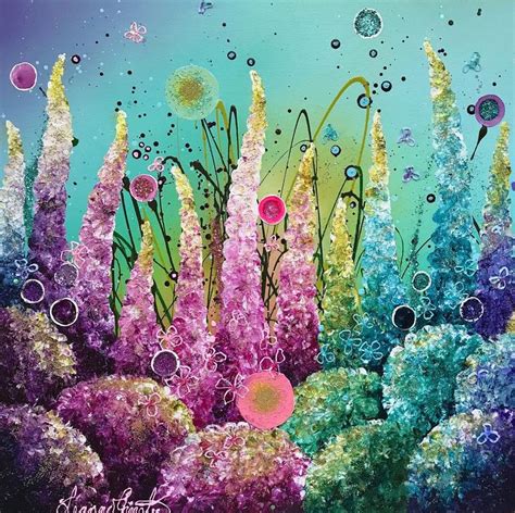 Helen Warlow On Twitter Flower Art Flower Painting Colorful Artwork