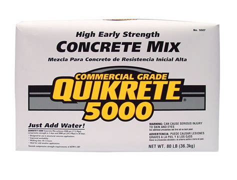 Quikrete 5000 Concrete Mix Package Pavement