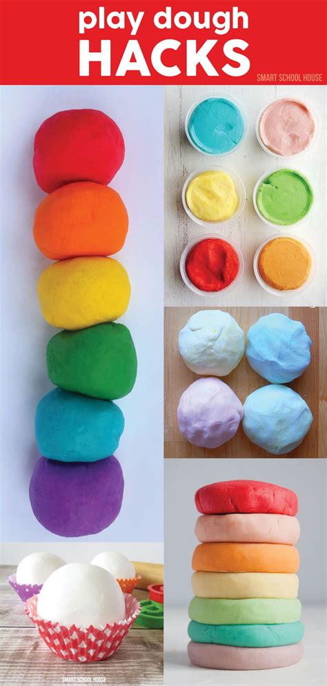 Play Dough Hacks Play Dough Is A Fun Activity For The Kids Here Are