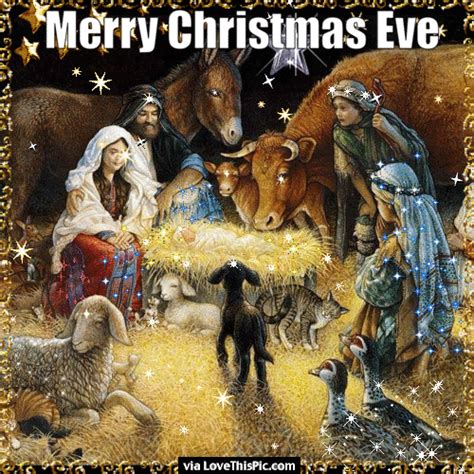 Nativity Scene Merry Christmas Eve  Quote Pictures Photos And
