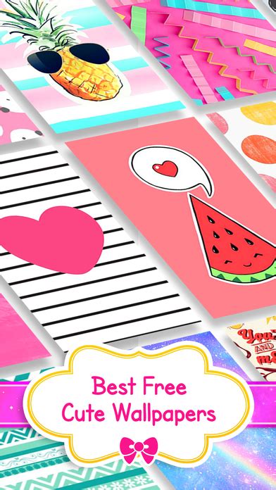 Cute Wallpapers Cool Backgrounds For Girly Girls App