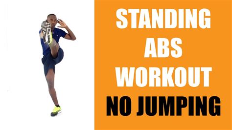 Standing Abs Workout Without Jumping Youtube