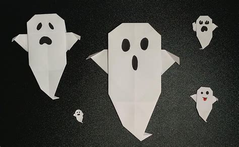 Como Hacer Un Fantasma Origami Halloween Manualidades