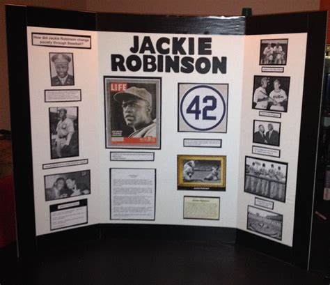 Daughters Social Studies Board She Chose Jackie Robinson And His Social