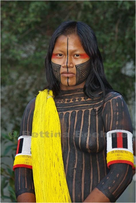 IMG ÍNDIA KAYAPÓ Women Tribal women Tribes women