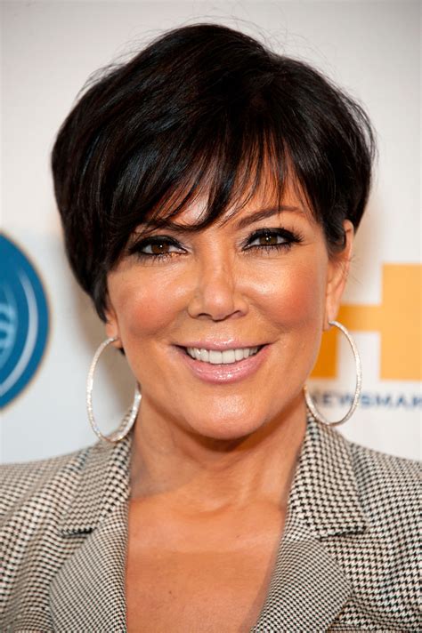 Exactly as the name this hairstyle is extra charming, a thick side parting pixie goes too good for summer. Kris Jenner Pink Lipstick - Kris Jenner Beauty Looks ...