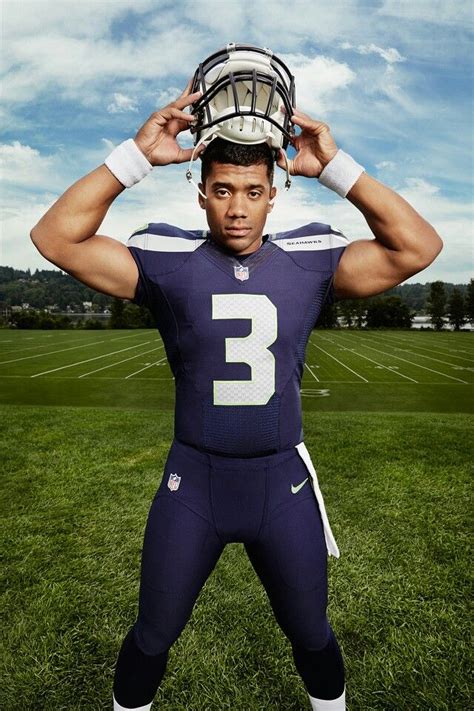 Russell Wilson Wilson Football The Hawks Sports Illustrated Covers