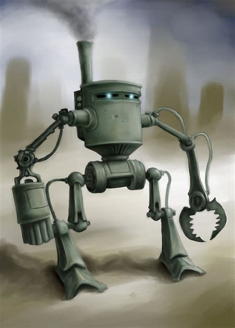 Steampunk Robot Steampunk Robots Steampunk Robot Robot Art