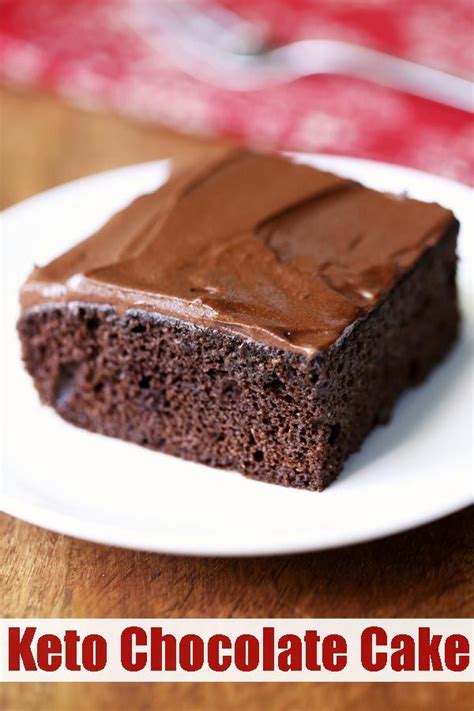 A Wonderfully Moist And Fluffy Keto Chocolate Cake Is Made With Almond