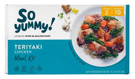 So Yummy Chefs Menu Partner For Retail Meal Kit Expansion
