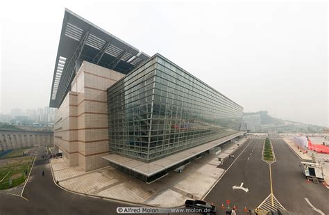 Photo Of Exhibition Hall With Steel Glass Facade International