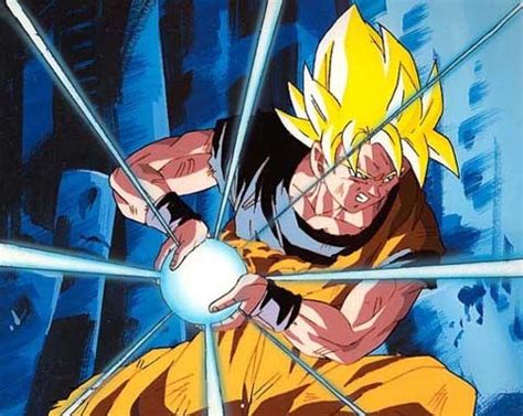 The perfect dragonball supergoku powering animated gif for your conversation. How many time Goku use the Kamehameha in Dragon ball and ...