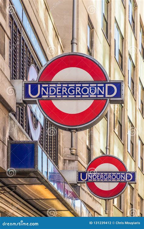 London Underground Signs In London Editorial Photography Image Of