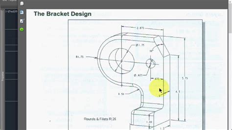 Ch 6 Bracket Design Lesson2 Youtube