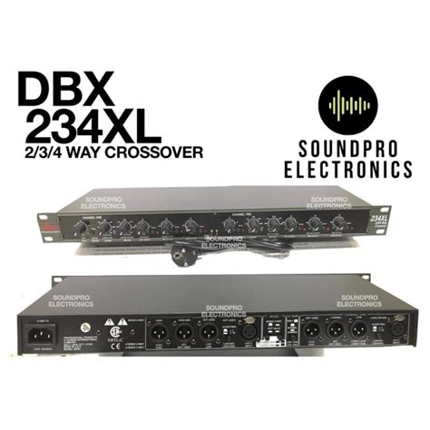 Dbx 234xl 234 Way Crossover Shopee Philippines