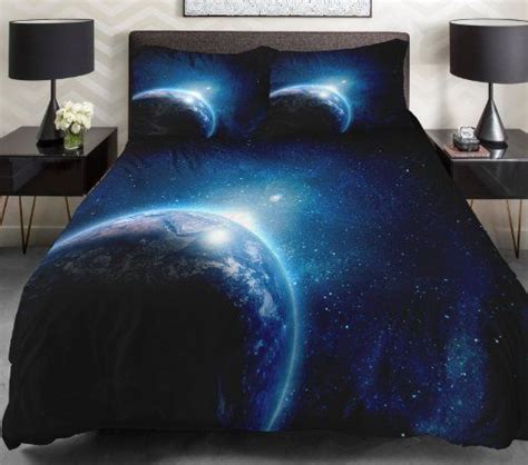 Anlye Galaxy Quilt Cover Galaxy Duvet Cover Galaxy Sheets Space Sheets